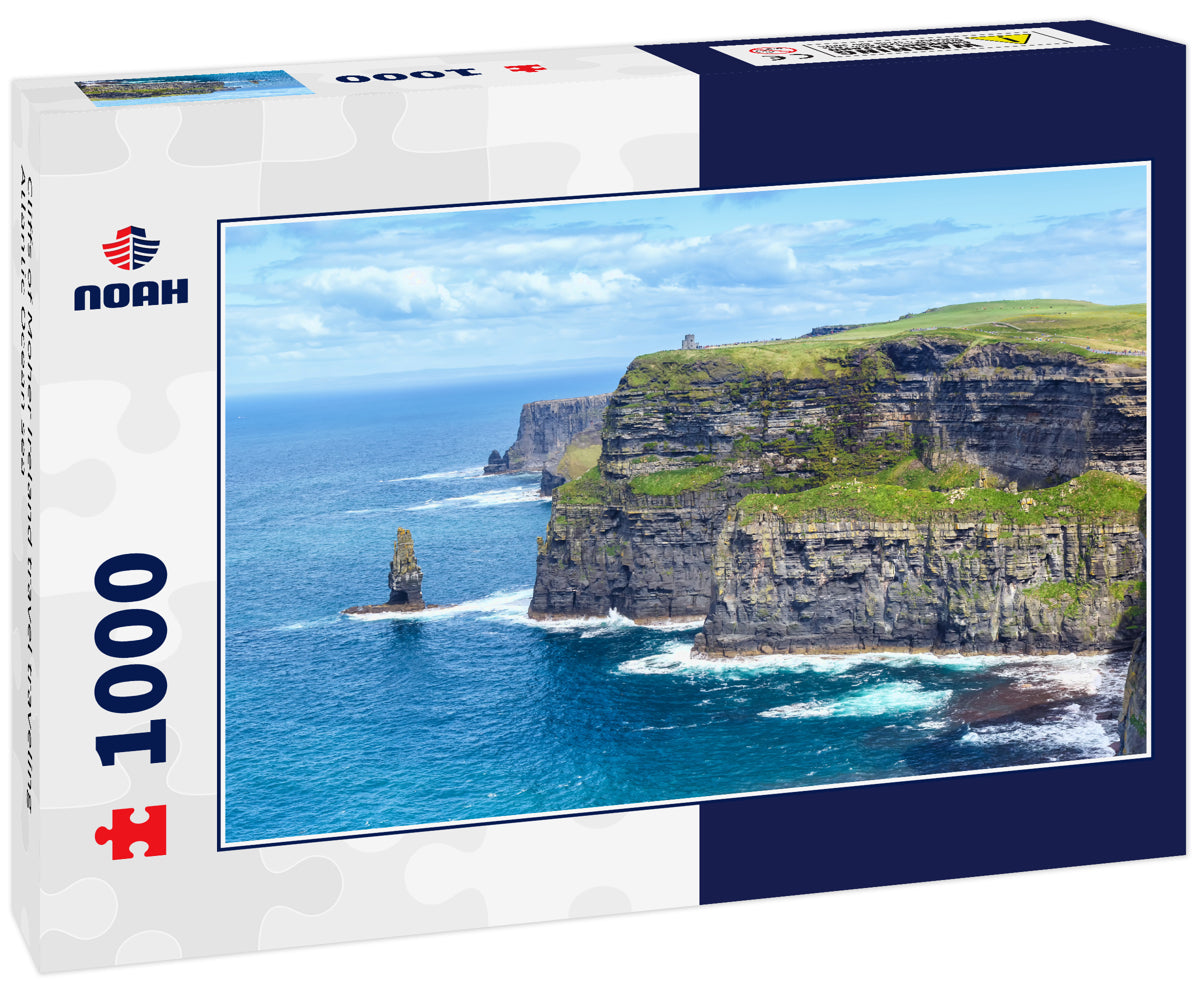 Cliffs of Moher Ireland travel traveling Atlantic Ocean sea