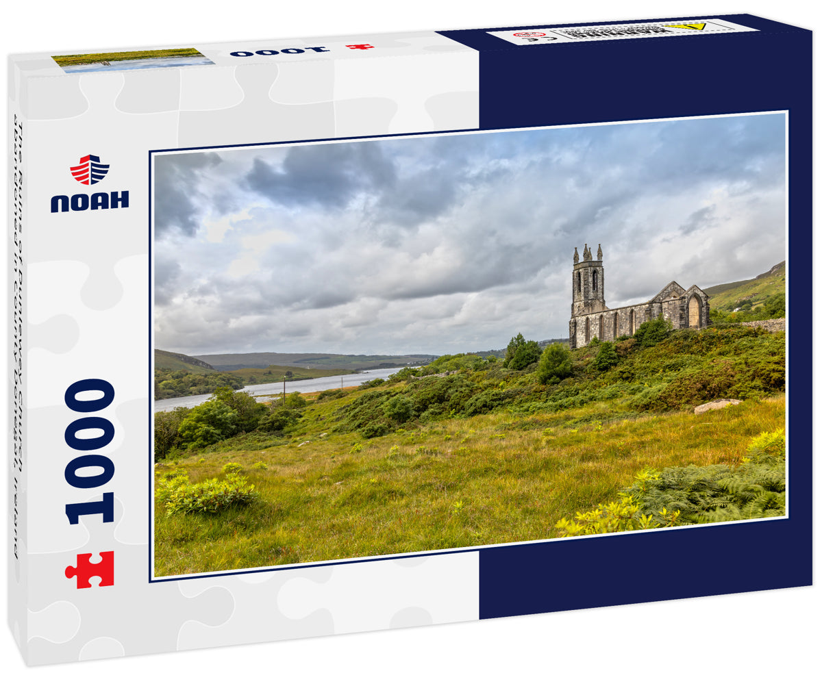 The Ruins of Dunlewey Church abandoned in County Donegal, Ireland