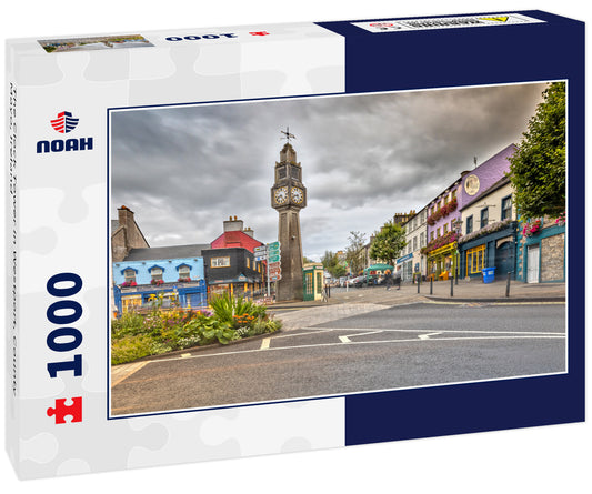 The Clock Tower in Westport, County Mayo, Ireland