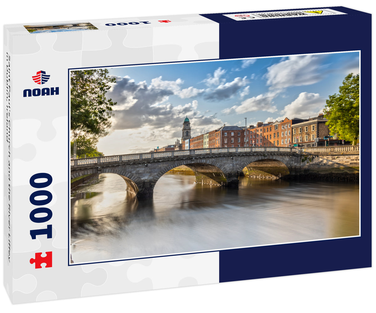 Saint Paul's Church and the River Liffey in Dublin, Ireland