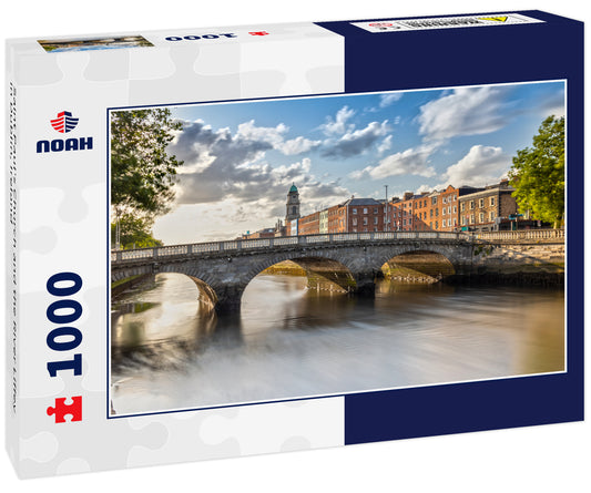 Saint Paul's Church and the River Liffey in Dublin, Ireland