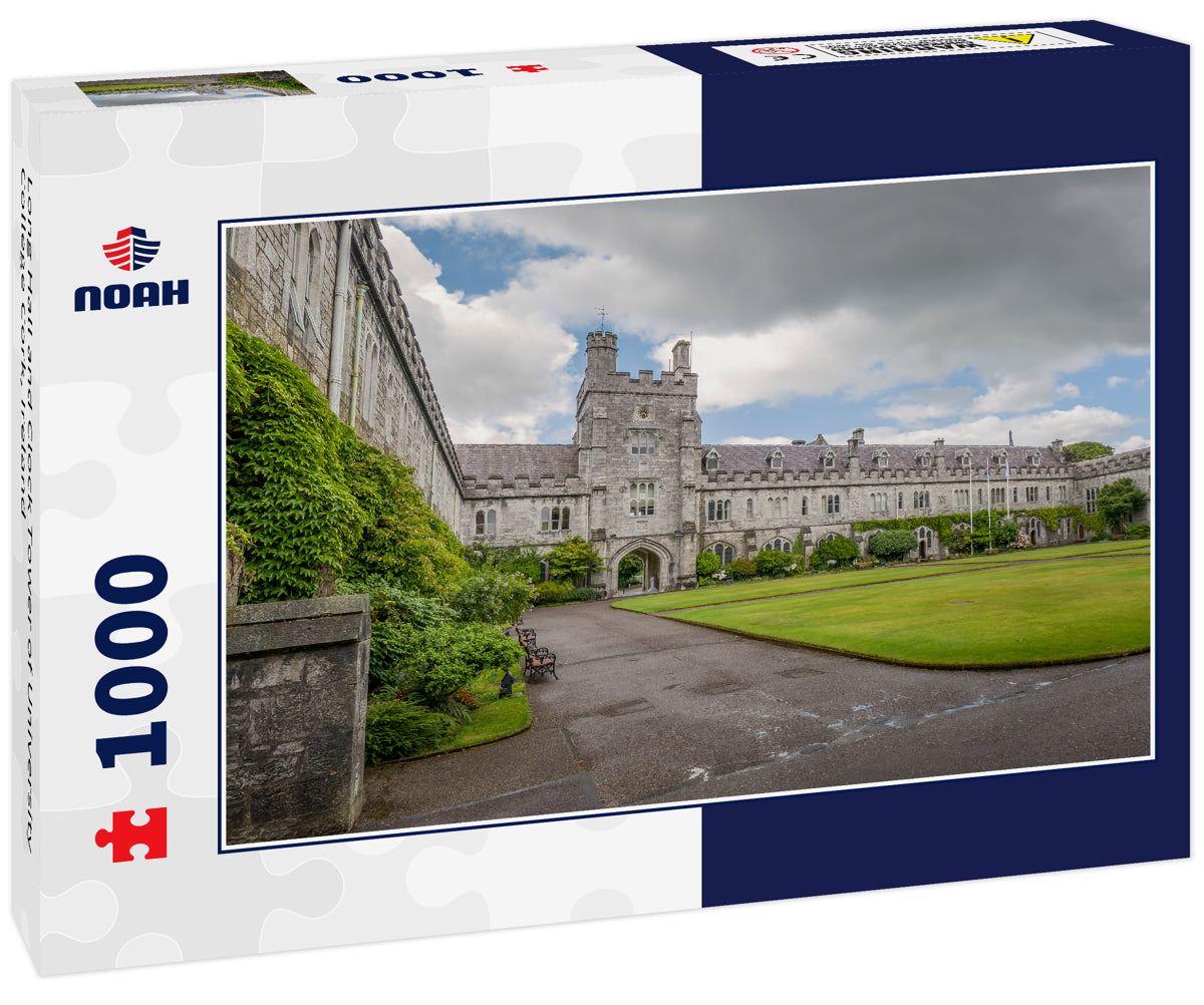 Long Hall and Clock Tower of University College Cork, Ireland