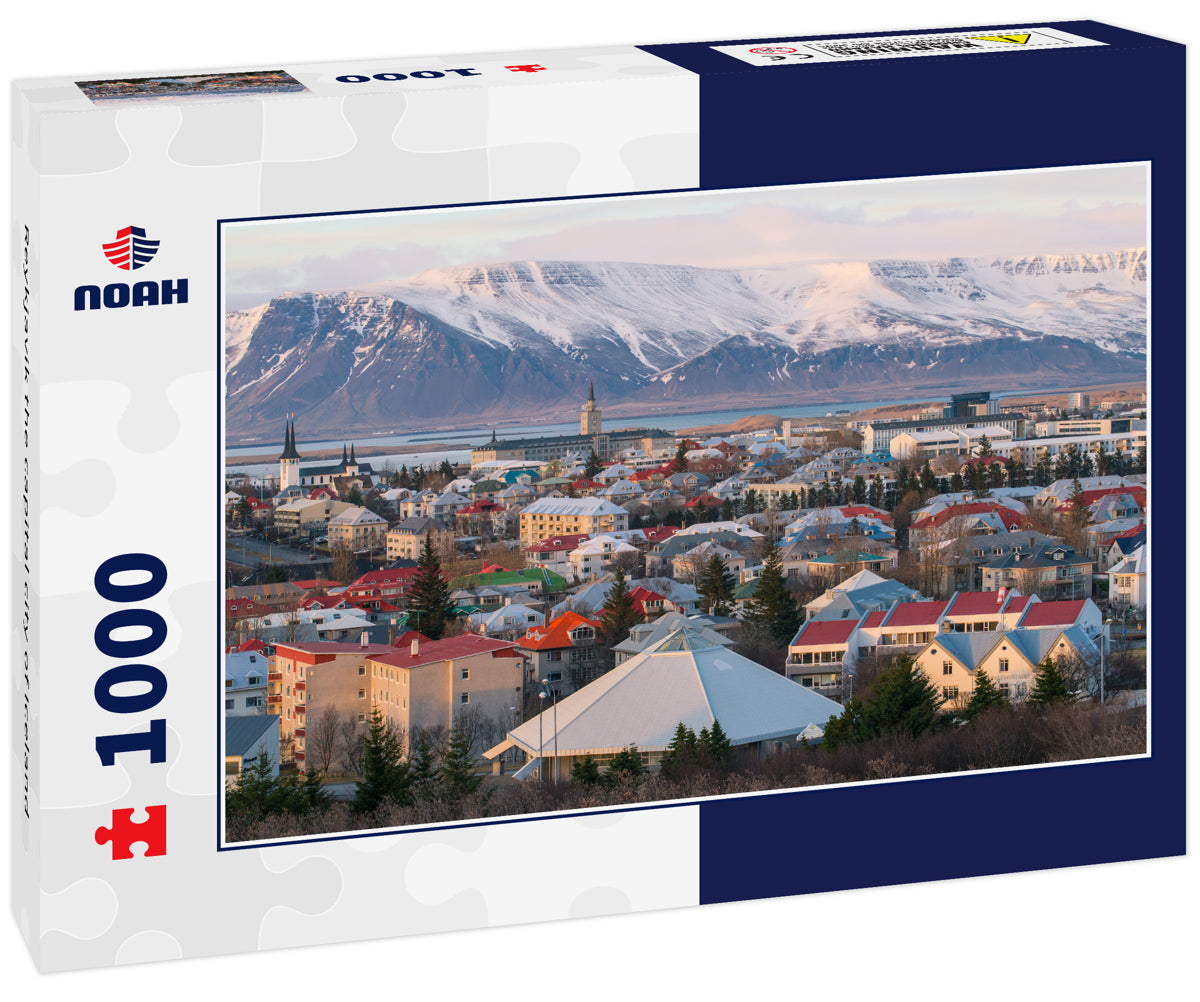 Reykjavik the capital city of Iceland