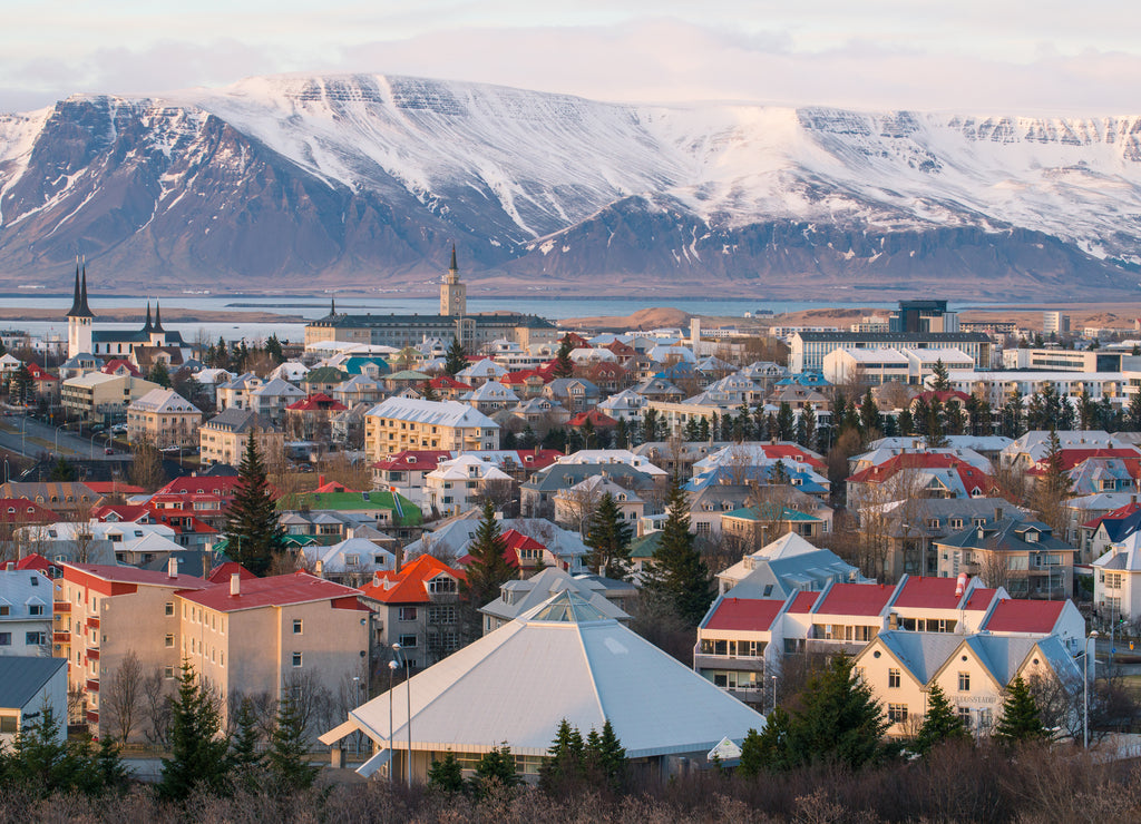 Reykjavik the capital city of Iceland