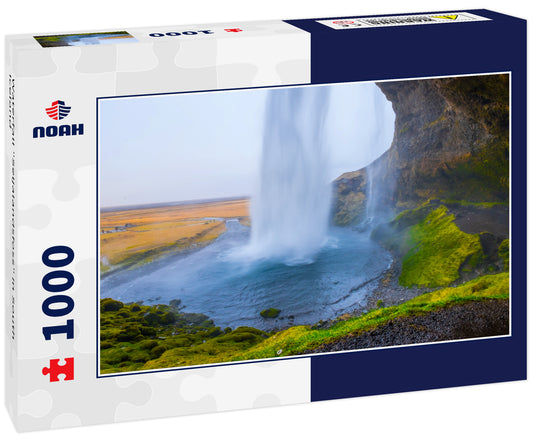 Waterfall "Seljalandsfoss" in South Iceland