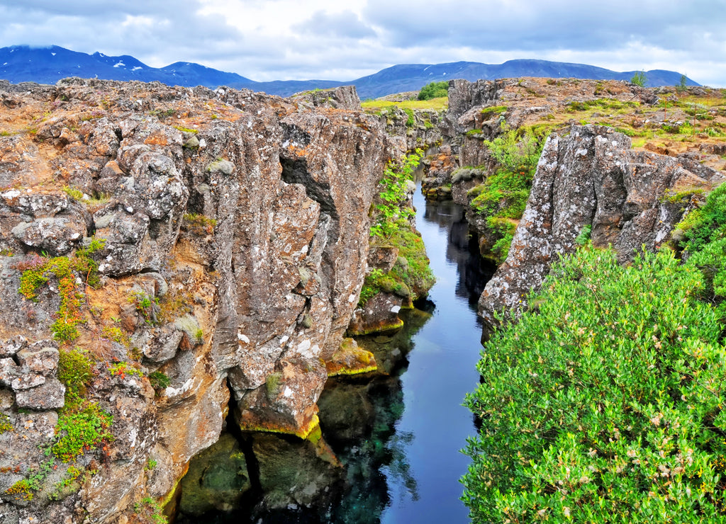 Þingvellir - anglicised as Thingvellir - a national park in the in southwestern Iceland