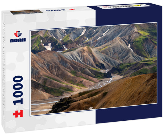 Volcanic mountains of Landmannalaugar in Fjallabak Nature Reserve. Iceland