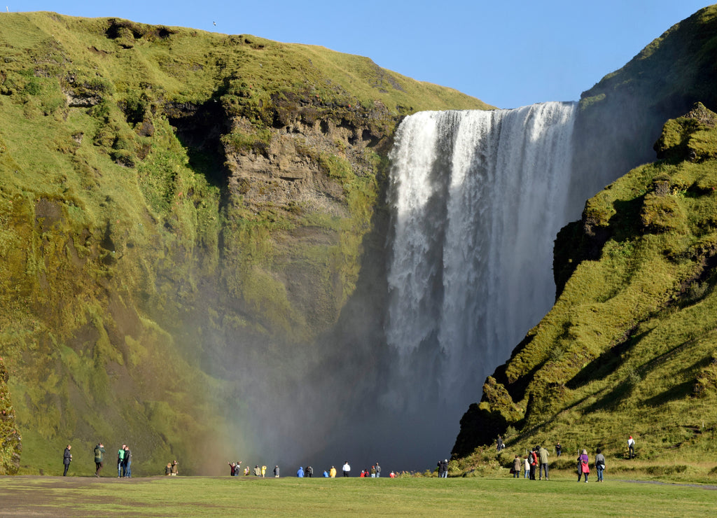 Skogafoss waterfall Iceland