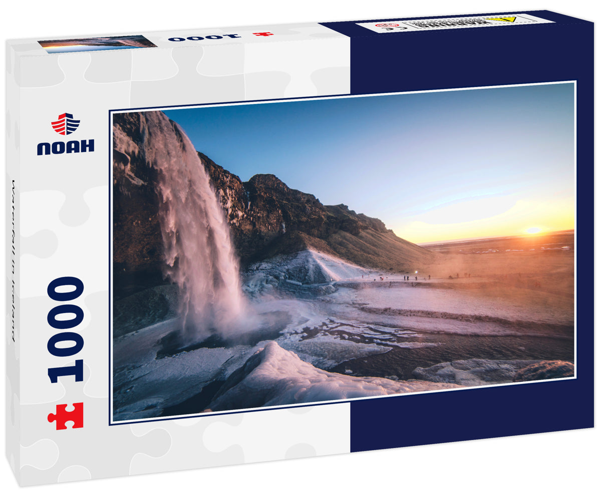 Waterfall in Iceland