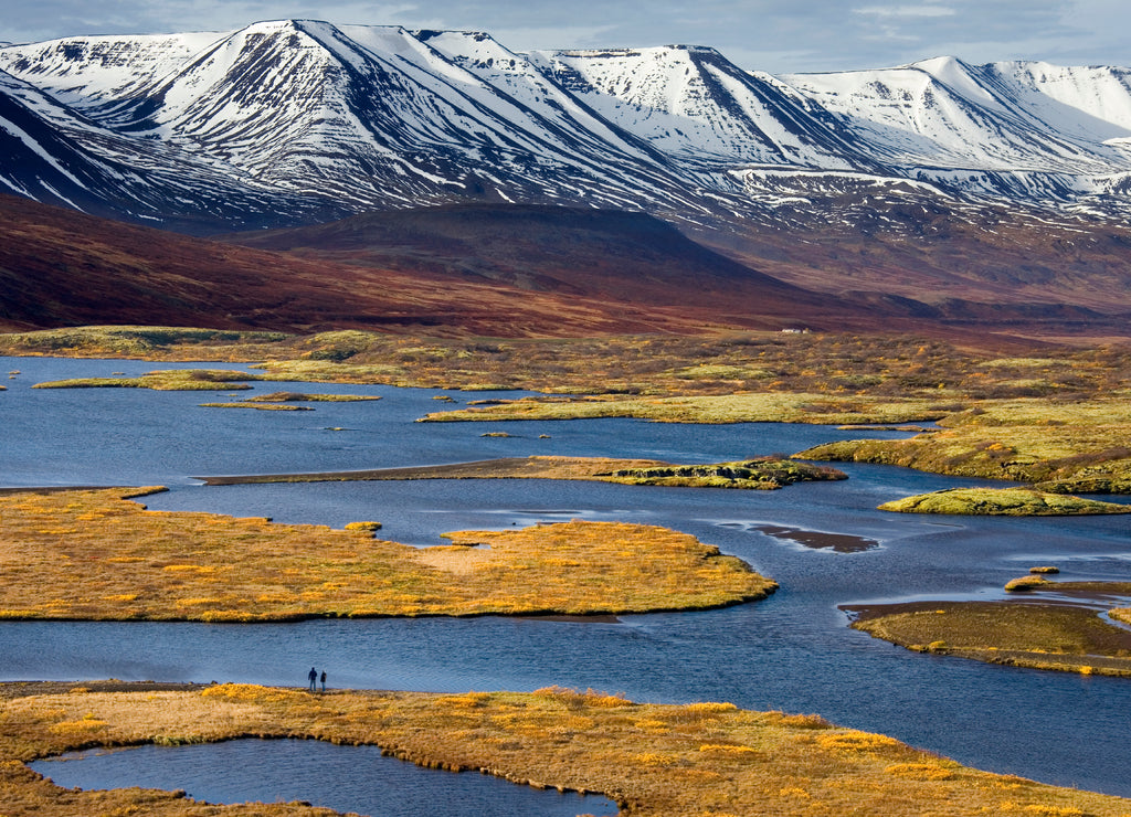 Landscape near Pingvallavatn - Iceland