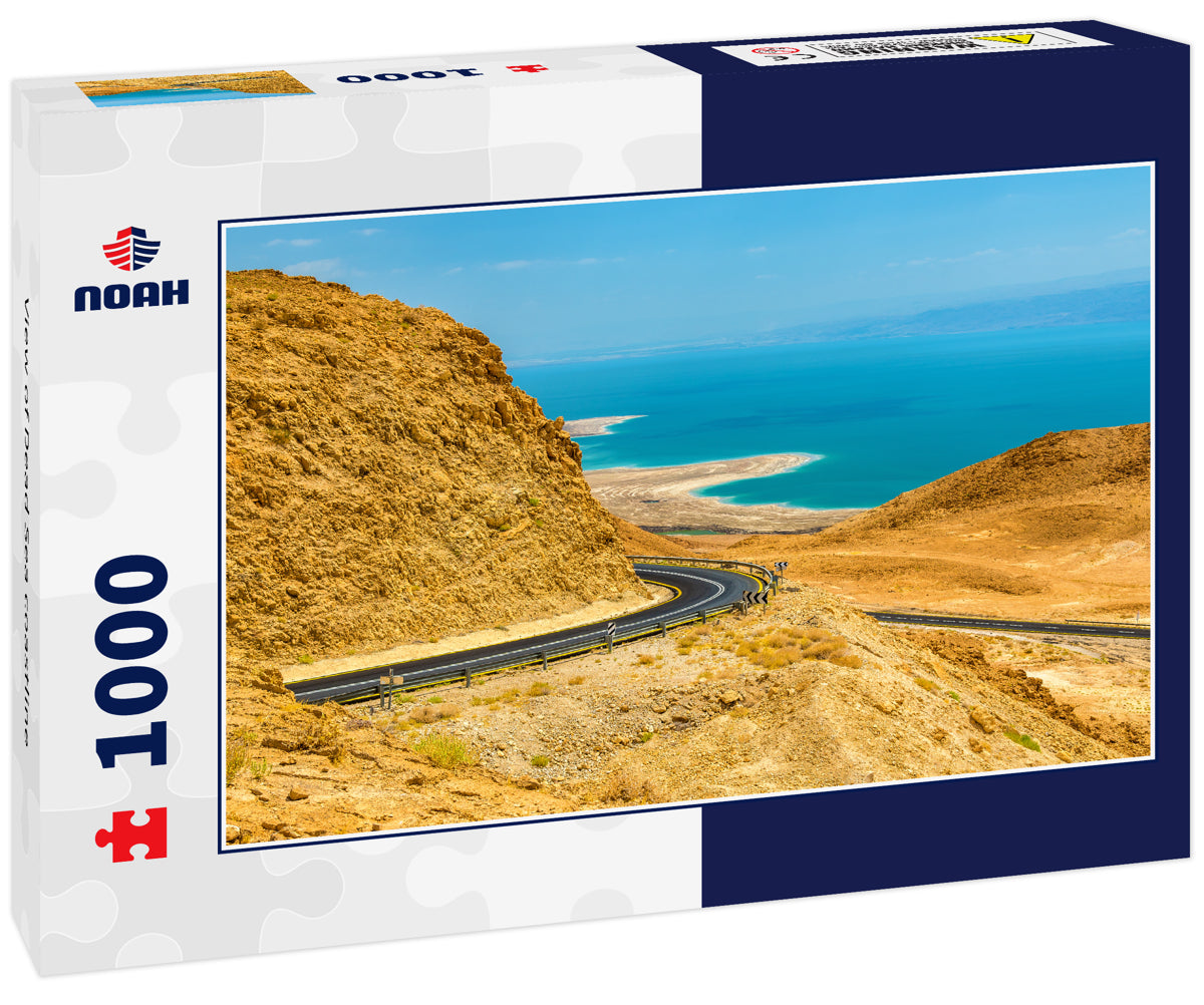 View of Dead Sea coastline