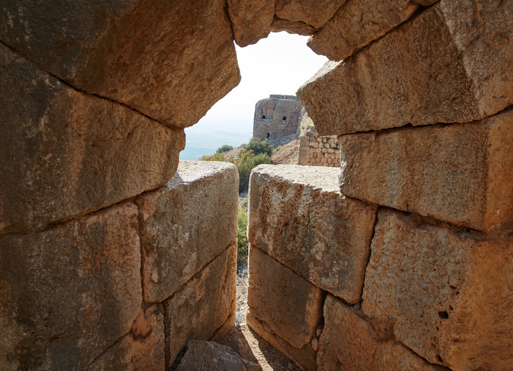 Nimrod tower ruins, north Israel