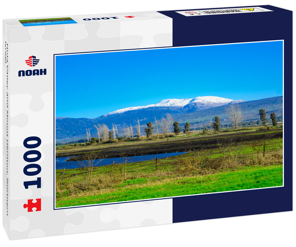 Hula Valley and Mount Hermon, Northern Israel