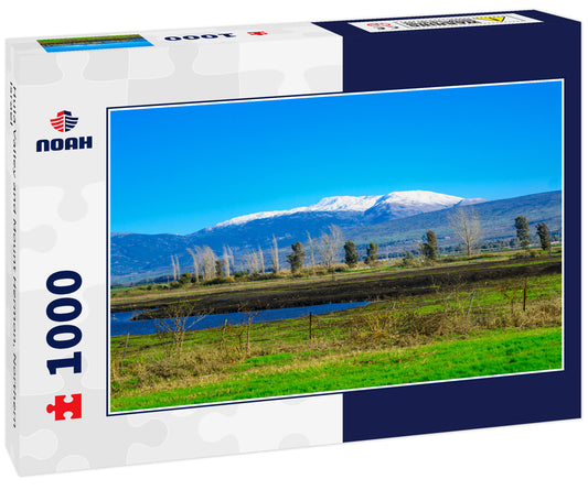 Hula Valley and Mount Hermon, Northern Israel