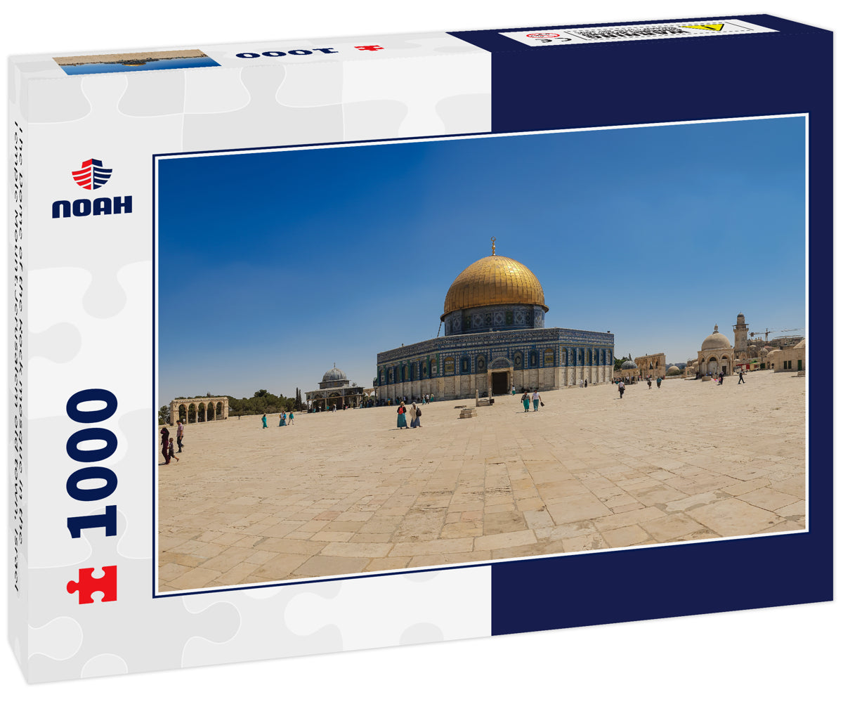 The Dome of the Rock mosque in the Temple Mount.Jerusalem old town, Israel