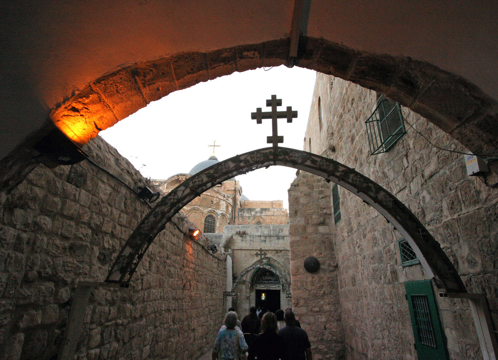 Via Dolorosa, 9th Stations of the Cross in Jerusalem
