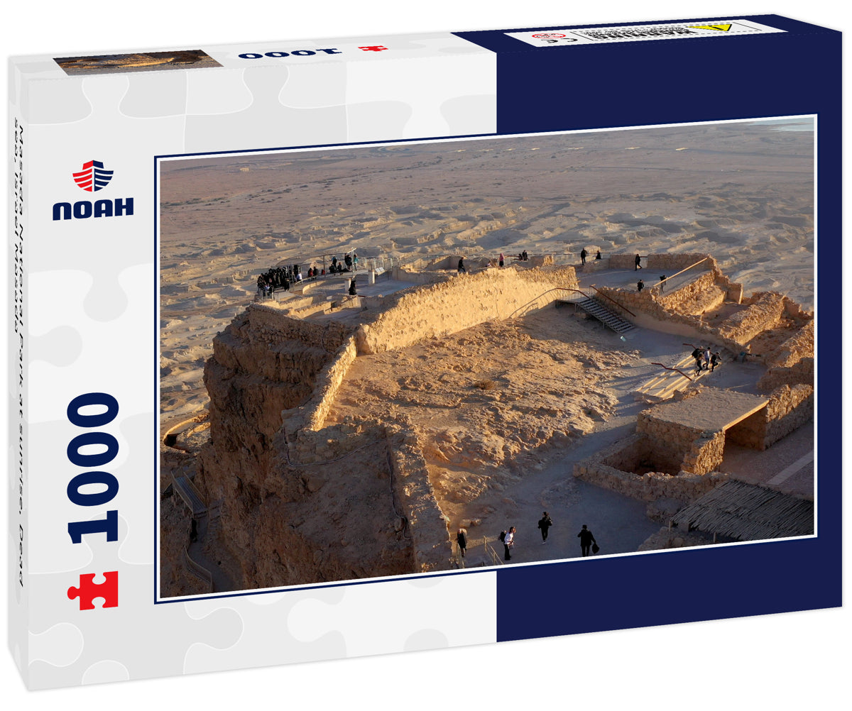 Masada National Park at sunrise, Dead sea, Israel Masada