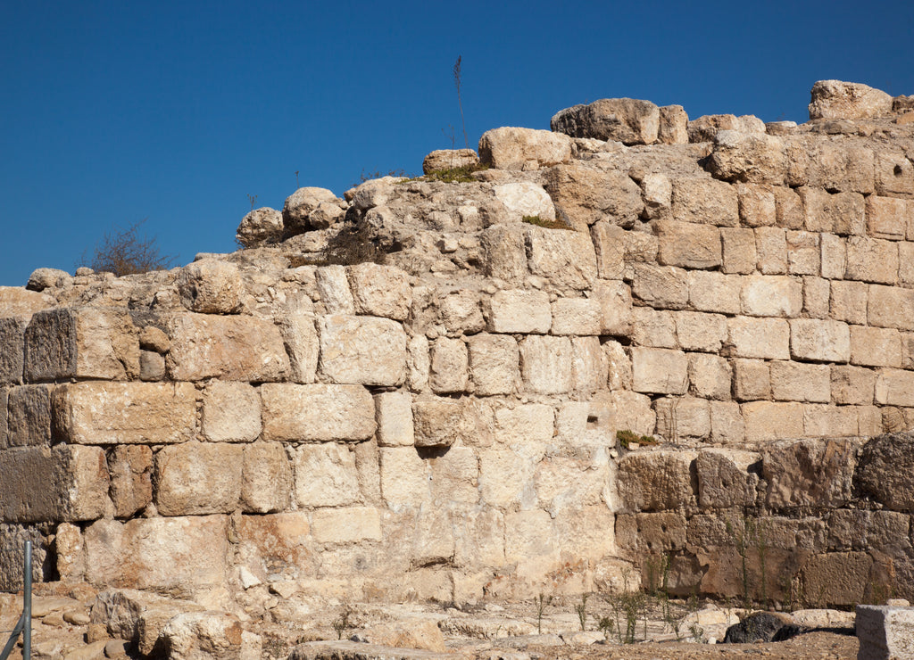 Old Roman Ruins in Israel