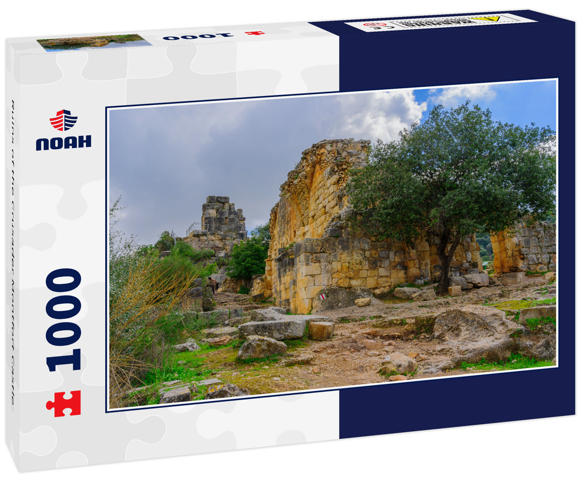 Ruins of the Crusader Montfort Castle