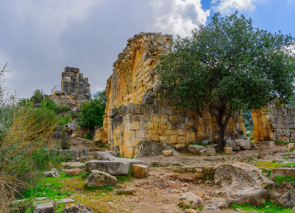 Ruins of the Crusader Montfort Castle