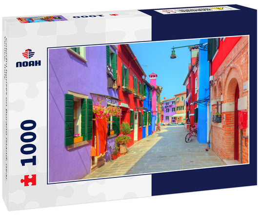 Colorful houses on Burano island, near Venice, Italy