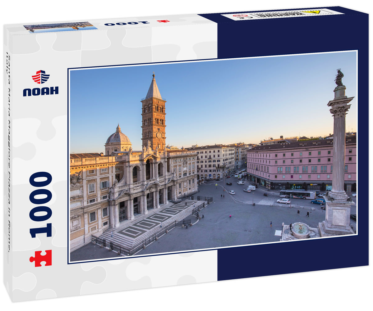 Santa Maria Maggiore Piazza in Rome, Italy