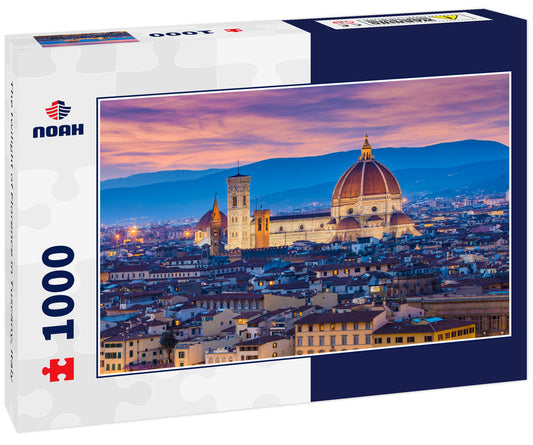 The twilight of Florence in Tuscany, Italy