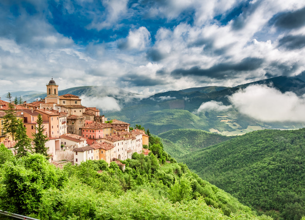 Wonderful small town, Umbria, Italy