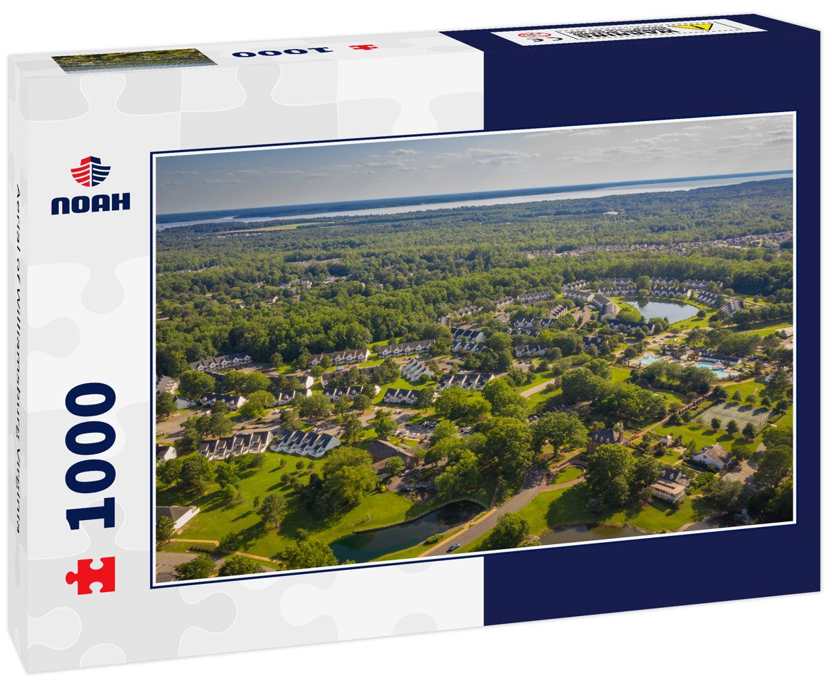 Aerial of Williamsburg Virginia