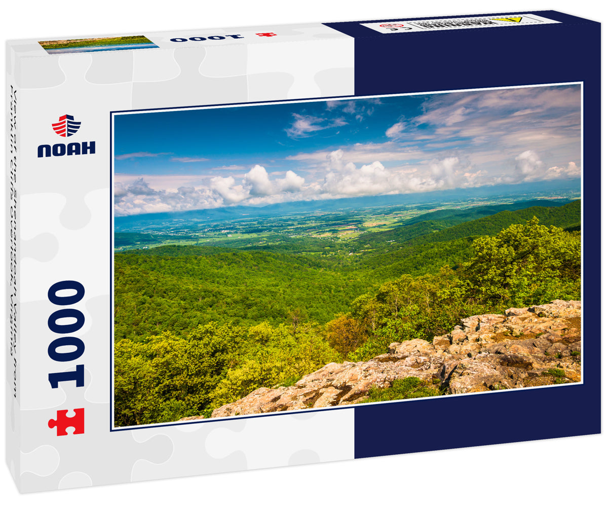 View of the Shenandoah Valley from Franklin Cliffs Overlook, Virginia