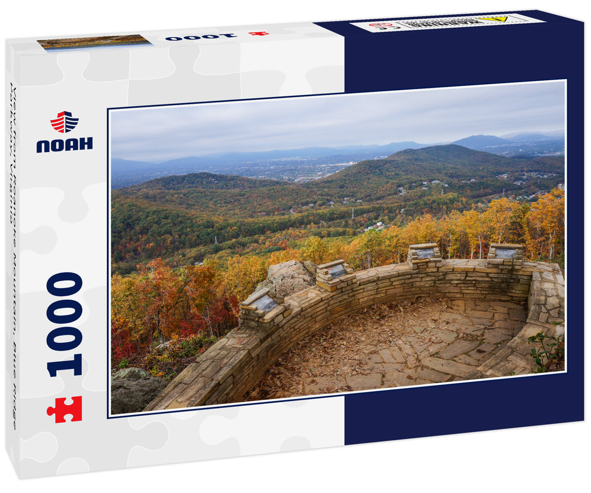 View from Roanoke Mountain, Blue Ridge Parkway, Virginia