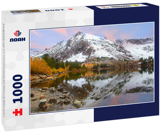 Virginia lakes landscape in Sierra Nevada mountains