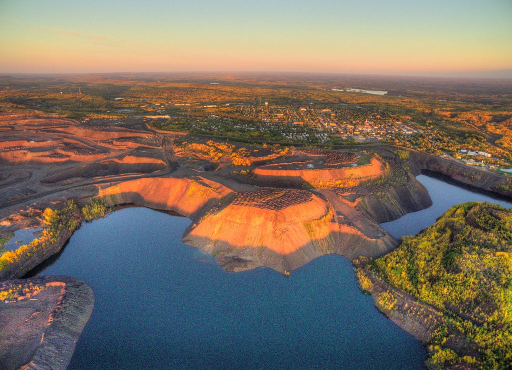 Eveleth is a small mining Community in northern Minnesota by Virginia