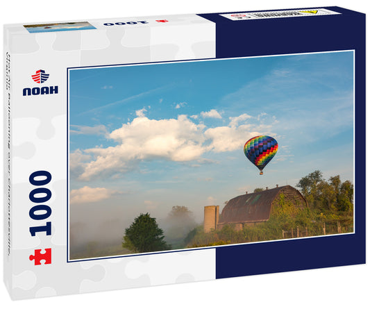 Hot Air Ballooning over Charlottesville, Virginia