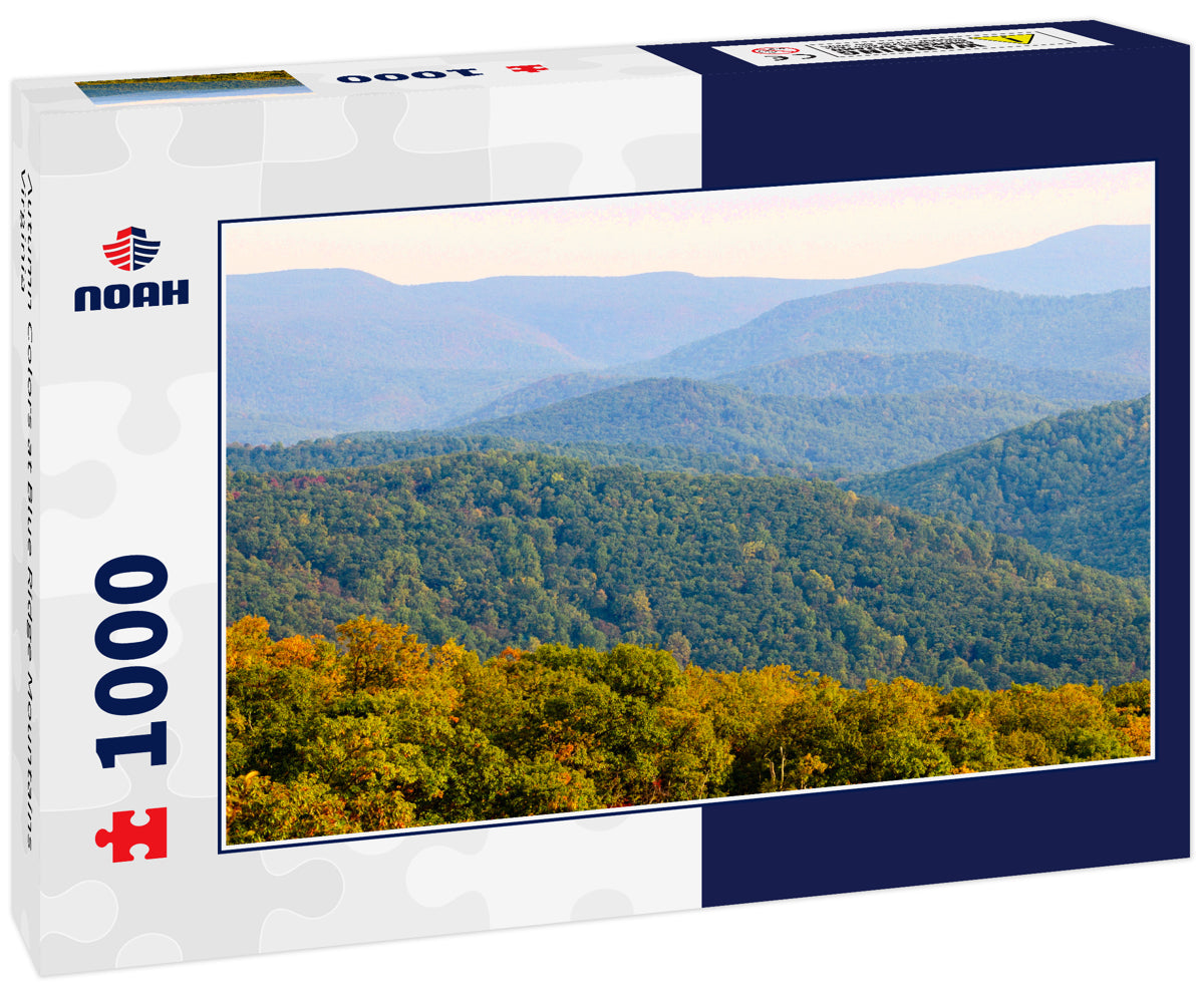 Autumn Colors at Blue Ridge Mountains Virginia