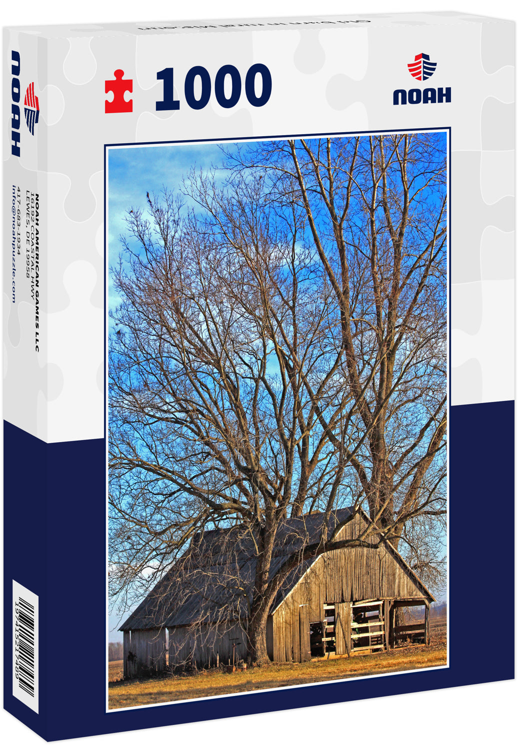 Old barn in rural Missouri