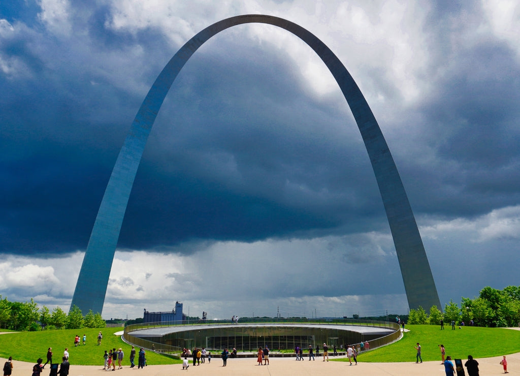 The Arch in St. Louis, Missouri
