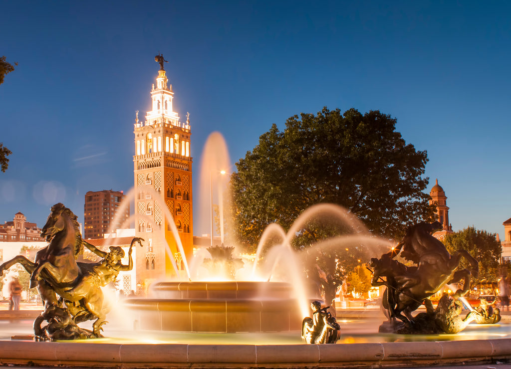 Kansas City Missouri Fountain at Country Club Plaza