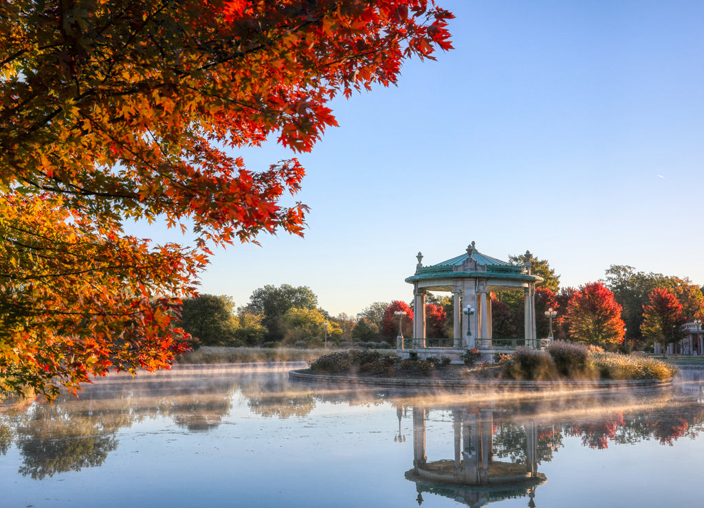 The bandstand located in Forest Park, St. Louis, Missouri