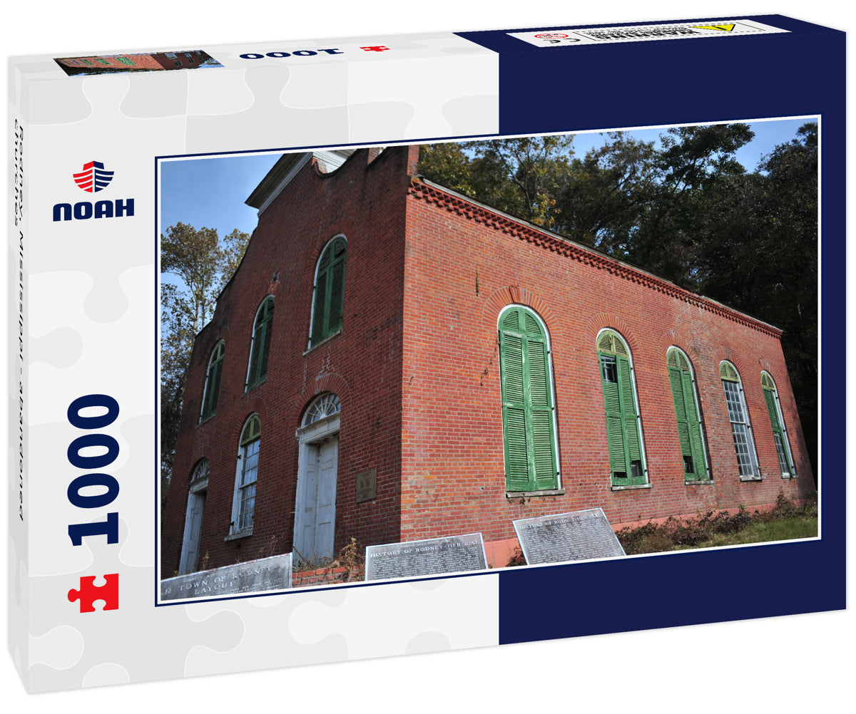 Rodney, Mississippi - abandoned churches