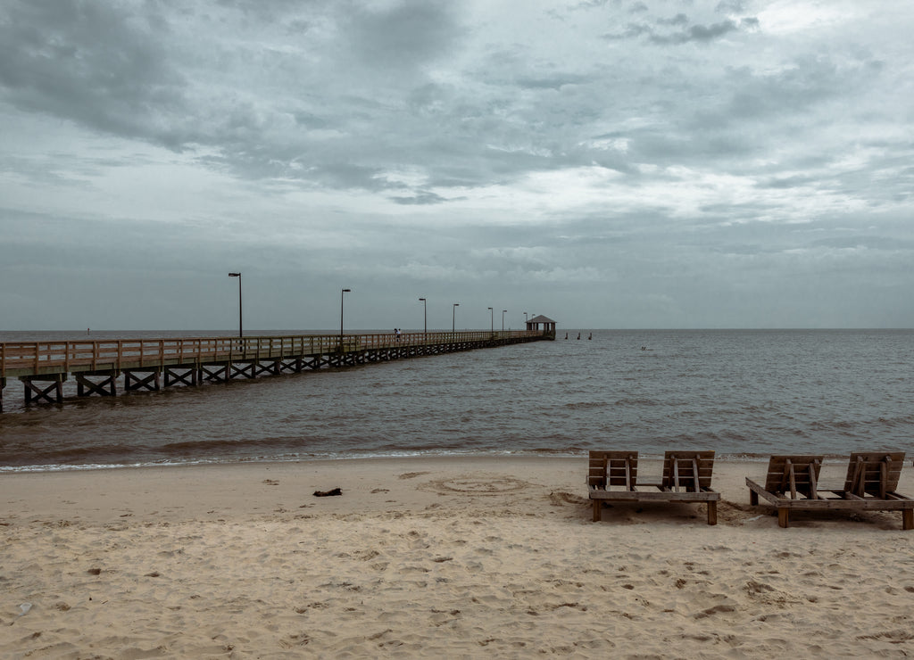 pier on the beach, Biloxi, Mississppi