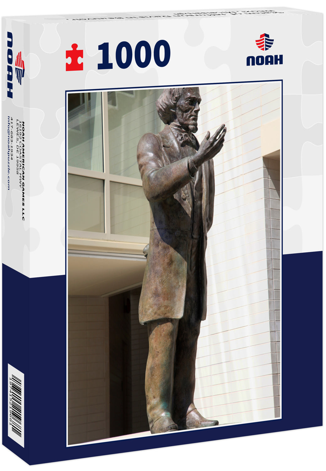 Statue of Jefferson Davis in Beauvoir, Biloxi, Mississippi