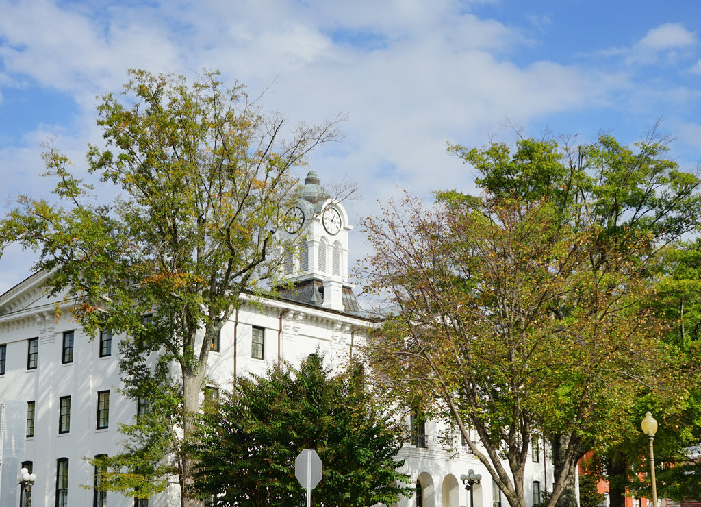 Oxford Downtown in Mississippi