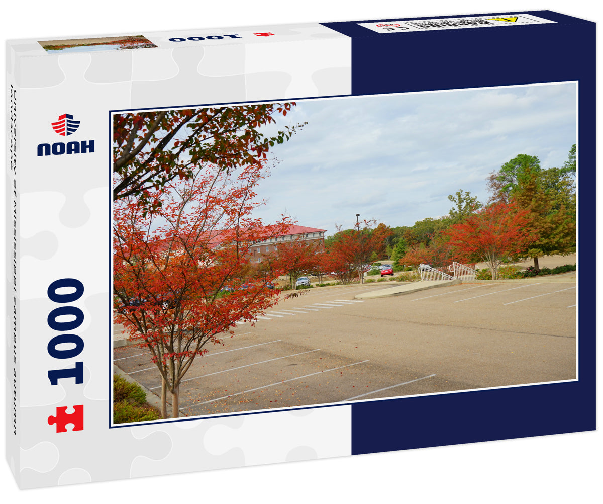 University of Mississippi campus autumn landscape