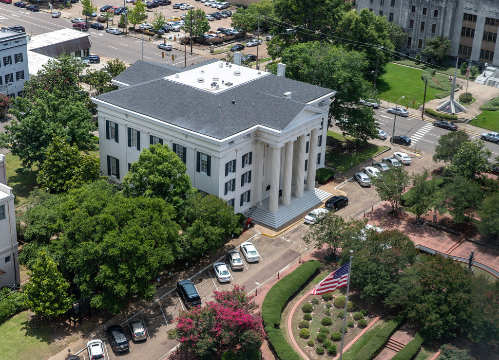 City of Jackson City hall in downtown Jackson, Mississippi