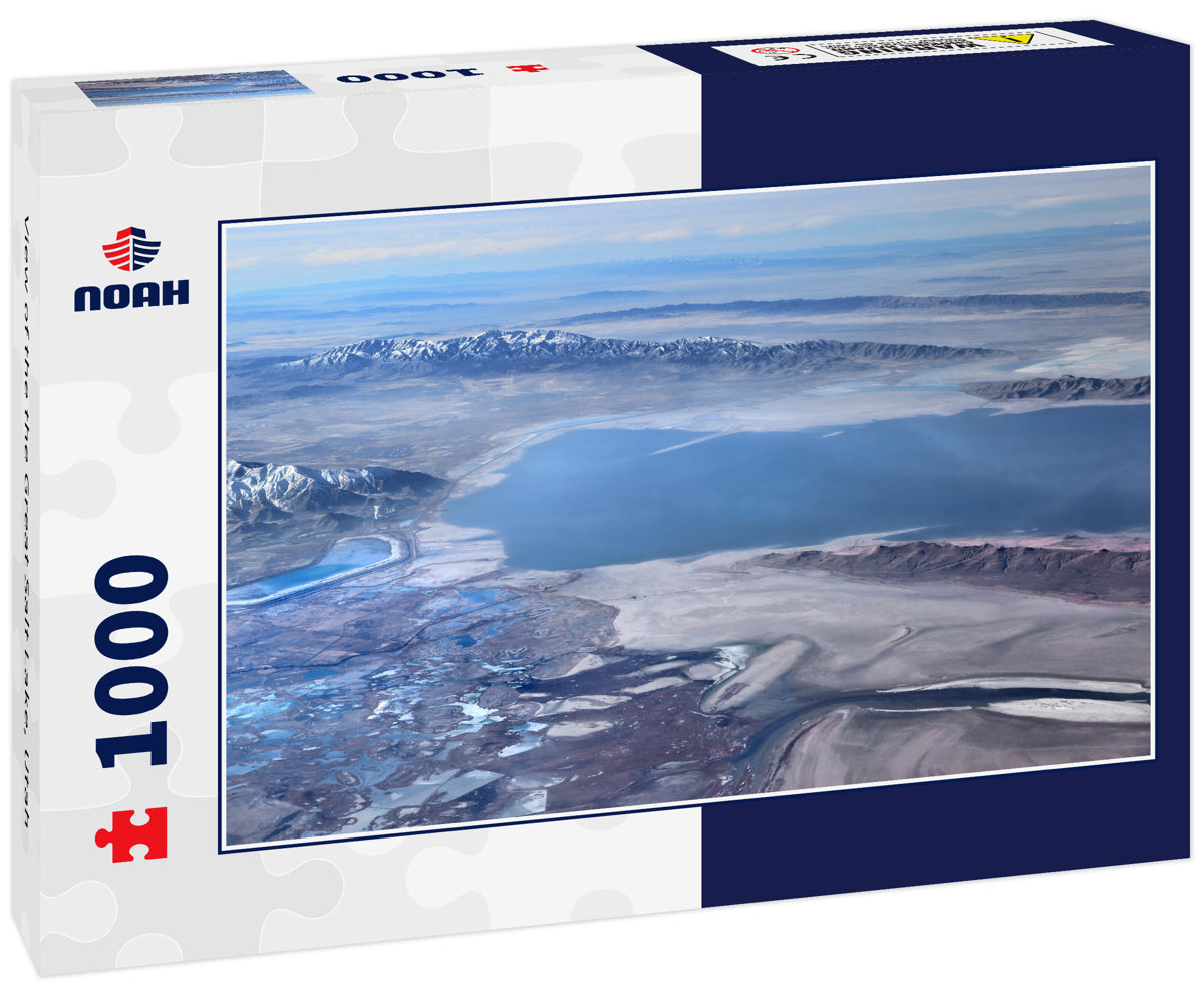 View of the the Great Salt Lake, Utah