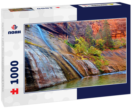 Mystery Falls Zion National Park Utah