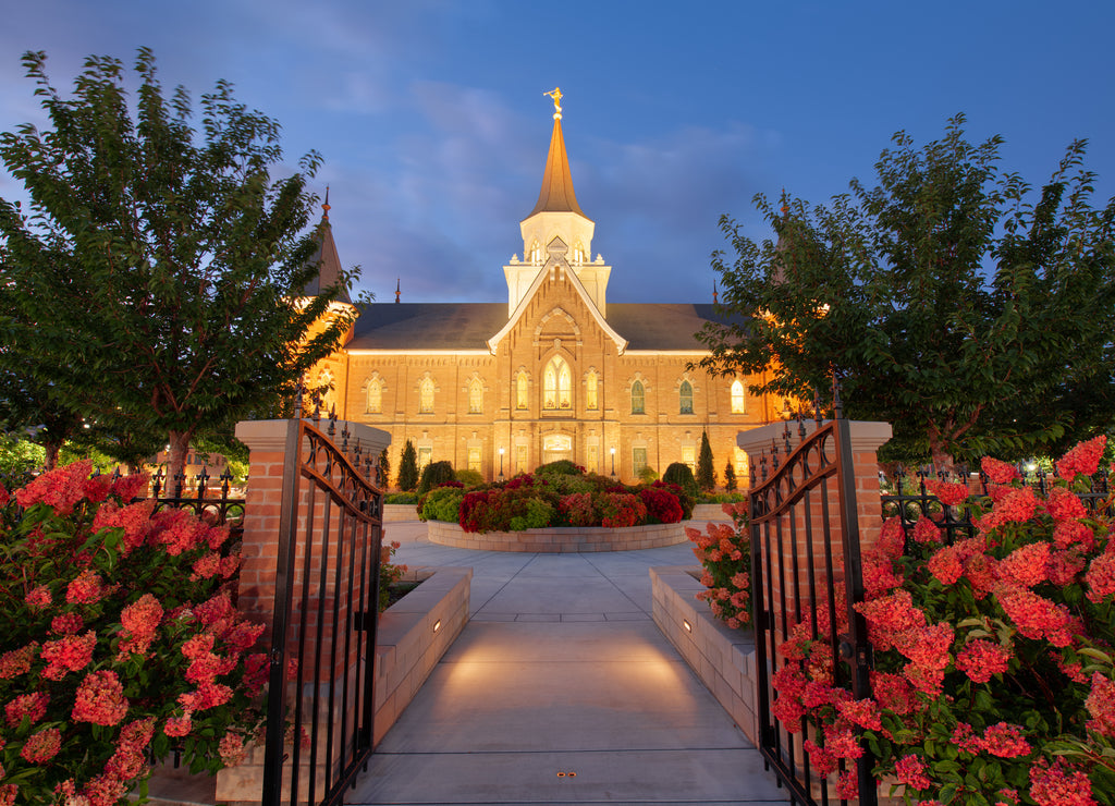 Provo, Utah, USA at Provo City Center Temple