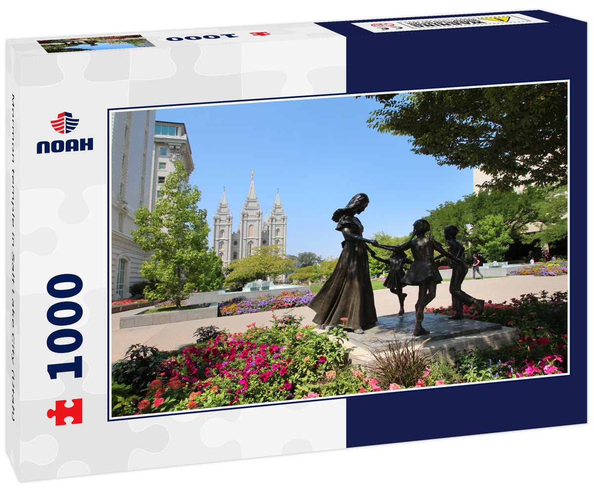 Mormon temple in Salt Lake City (Utah)