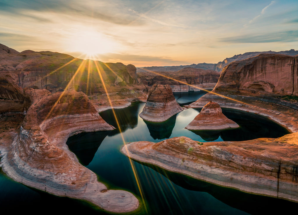 Reflection Canyon at sunrise (Utah)
